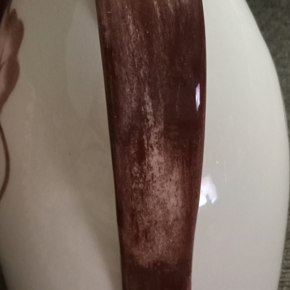 Jarra De Leche Jaska of California Pottery Acorn Pattern Milk Pitcher - Picture 6 of 7